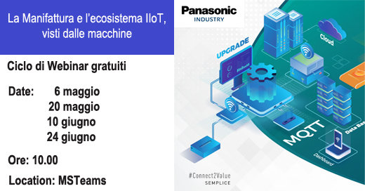 LA MANIFATTURA E L’ECOSISTEMA IIOT, VISTI DALLE MACCHINE